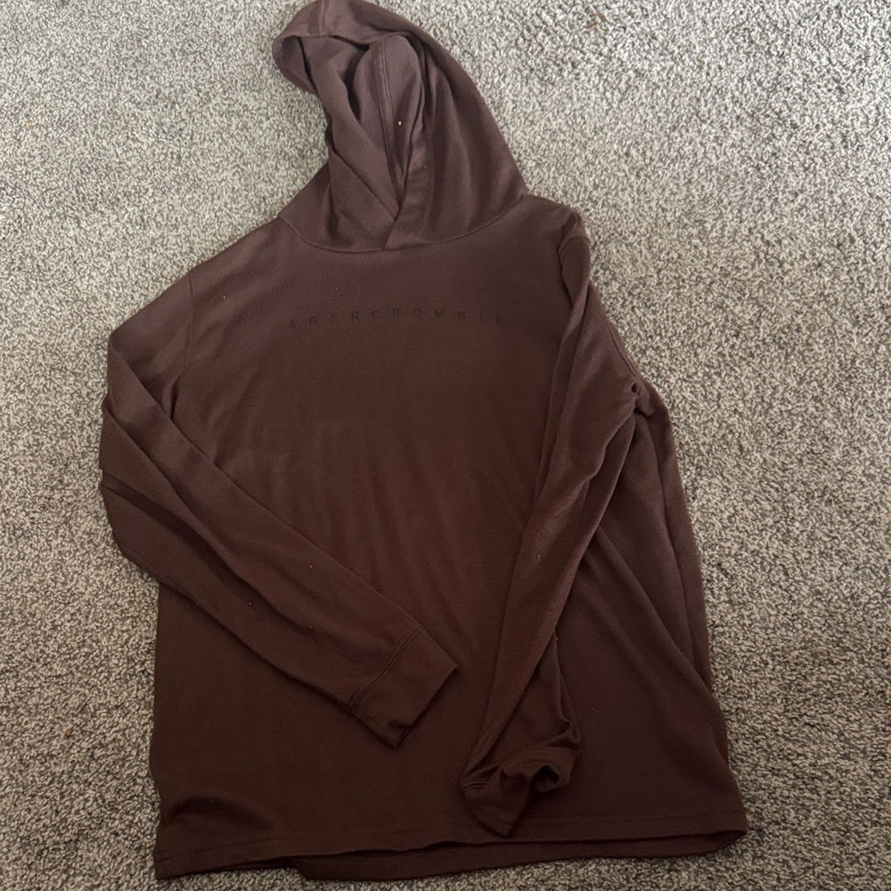 Abercrombie & Fitch Chocolate Brown Hoodie